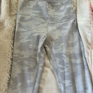 lululemon athletica Gray Camo Leggings
